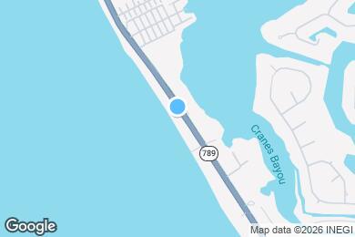 Map image of the property - 3465 Gulf of Mexico Dr