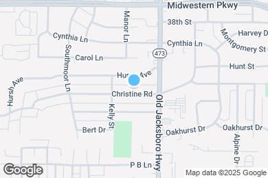 Map image of the property - 1514 Christine Rd