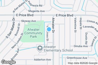 Map image of the property - 1204 Waycross St