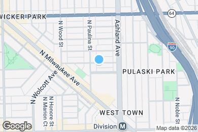 Map image of the property - 1645 W Beach Ave