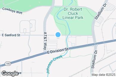 Map image of the property - 1600 E Sanford St