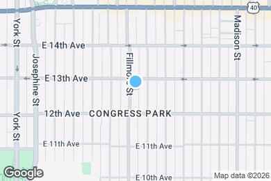 Map image of the property - 1252 Fillmore St