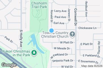 Map image of the property - 305 W Grand Teton Ct