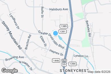 Map image of the property - 2328 Greater Druid Hills Blvd