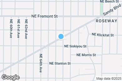 Map image of the property - 6624 NE Sandy Blvd