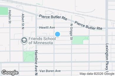 Map image of the property - 1270 Hubbard Ave