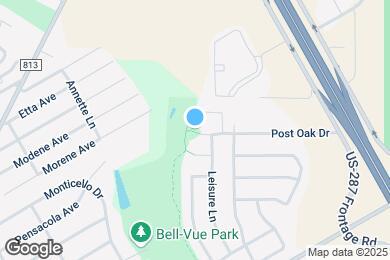 Map image of the property - 88 Post Oak Dr