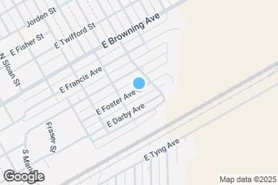 Map image of the property - 1216 E Foster Ave