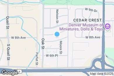 Map image of the property - 10541 W 7th Pl