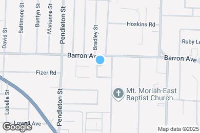 Map image of the property - 1162 Bradley St