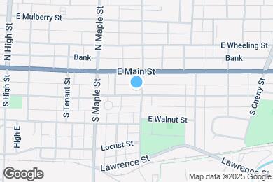 Map image of the property - 569 E Chestnut St