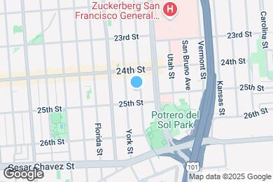 Map image of the property - 1270 Hampshire St