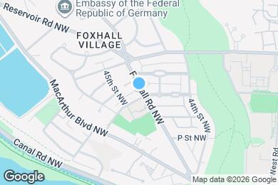 Map image of the property - 1600 Foxhall Rd NW