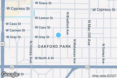 Map image of the property - 3302 W Gray St