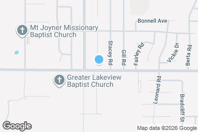 Map image of the property - 284 E Holmes Rd