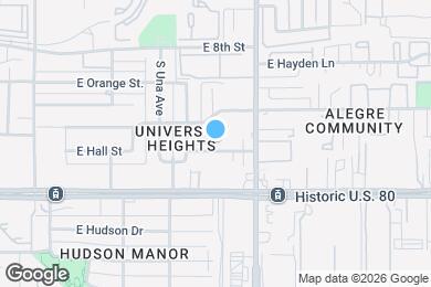 Map image of the property - 1634 E 12th St