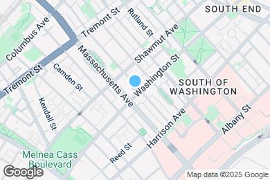 Map image of the property - 1721 Washington St
