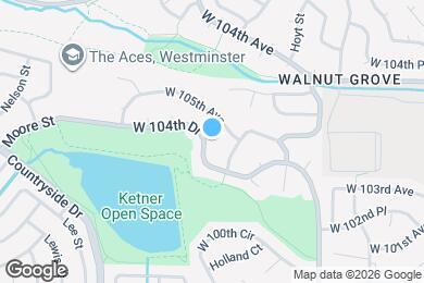 Map image of the property - 9731 W 104th Dr