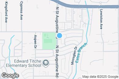 Map image of the property - 2726 N St Augustine Rd