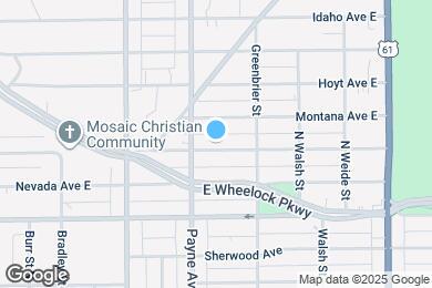 Map image of the property - 661 Nebraska Ave E