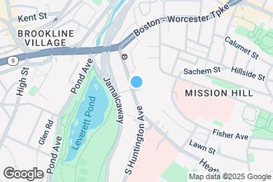 Map image of the property - 70 S Huntington Ave