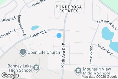 Map image of the property - 19818 104th St Ct E