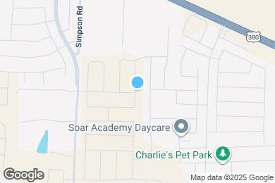 Map image of the property - 843 Ponderosa Ln