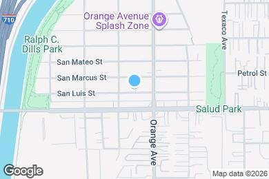 Map image of the property - 6827 San Luis St