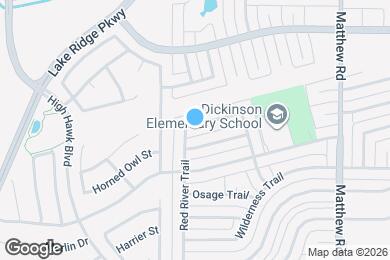Map image of the property - 2117 Blue Ridge Trail