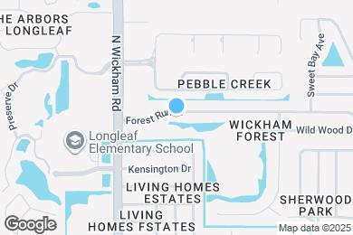 Map image of the property - 2845 Forest Run Dr