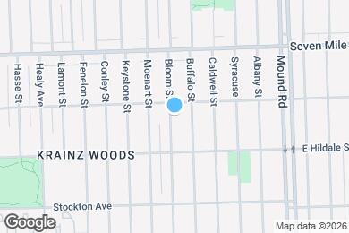 Map image of the property - 18682 Bloom St