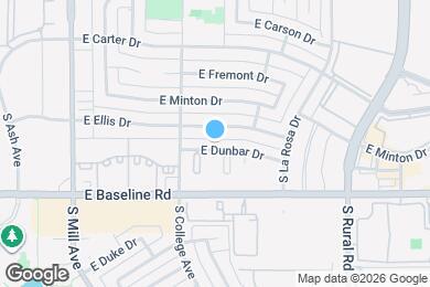 Map image of the property - 328 E Dunbar Dr