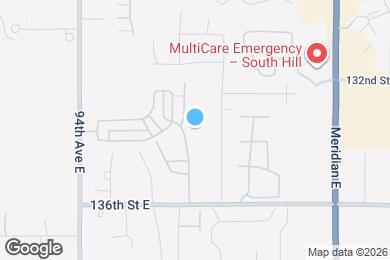Map image of the property - 13405 97th Ave E