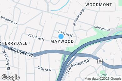 Map image of the property - 3302 22nd St N