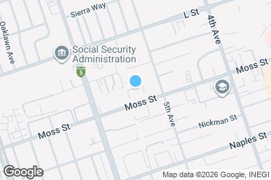 Map image of the property - 986 5th Ave