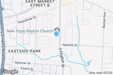 Map image of the property - 314 S English St