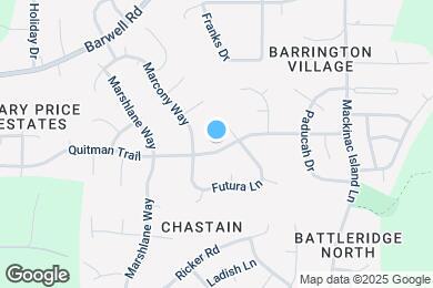 Map image of the property - 6021 Quitman Trail