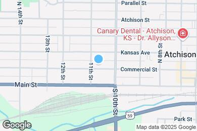 Map image of the property - 1029 Commercial St