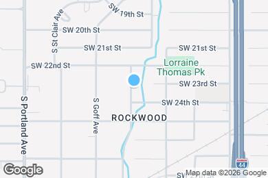 Map image of the property - 3348 SW 23rd St