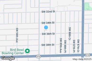 Map image of the property - 3531 SW 91 Ave