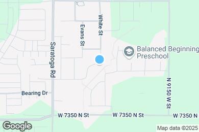 Map image of the property - 1359 E White St
