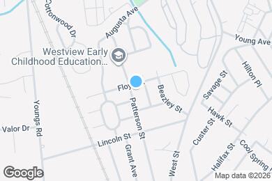 Map image of the property - 1107 Patterson St