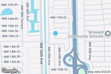 Map image of the property - 5425 NW 15th Ct