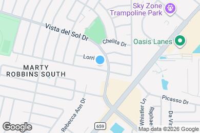 Map image of the property - 11787 Jim Thorpe Dr