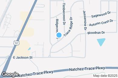 Map image of the property - 117 Trace Ridge Dr