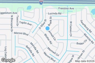 Map image of the property - 4643 Mermell Cir