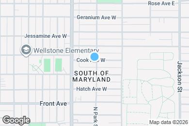 Map image of the property - 88 Cook Ave W