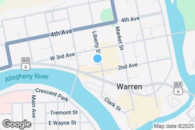 Map image of the property - 211 Liberty St