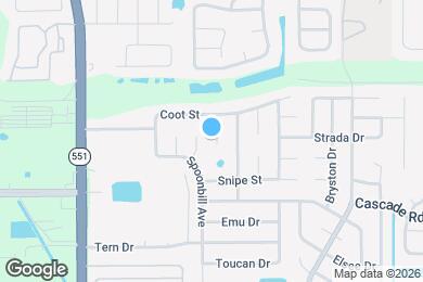Map image of the property - 3846 Goose Ct