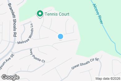 Map image of the property - 1348 Blazing Star Rd SE